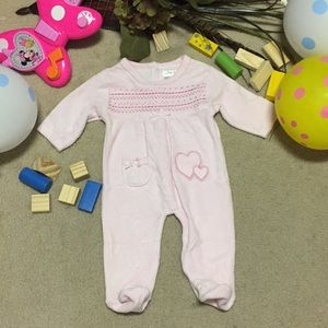 Footed one piece onesie